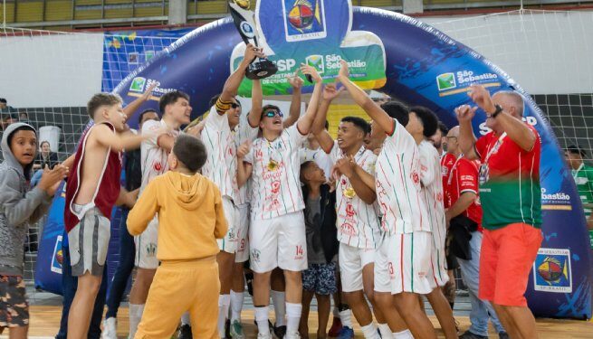 Caiçara vence Vila Amélia nos pênaltis e se torna o tricampeão da 15ª Copa Sebastianense de Futsal Sub-18