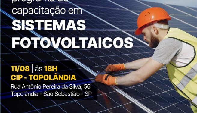Prefeitura e EDP lançam programa social de capacitação em sistemas fotovoltaicos em São Sebastião