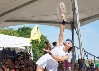 Etapa do Beach Tennis World Tour traz atletas renomados à Praia do Arrastão a partir desta terça-feira