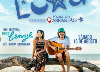 Benziê e Banda Ferramenta são atrações no Luau Arrastão deste sábado
