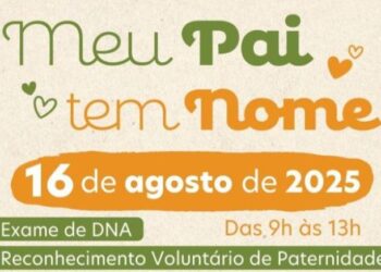 São Sebastião tem vagas para Mutirão ‘Meu Pai Tem Nome’ até quarta-feira