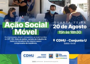 Prefeitura de São Sebastião e CDHU realizam ‘Ação Social Móvel Especial’ no núcleo Baleia Verde na quarta-feira