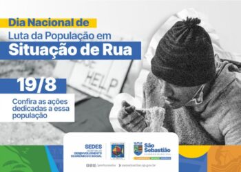 Prefeitura de São Sebastião promove evento em reflexão ao Dia Nacional de Luta da População em Situação de Rua