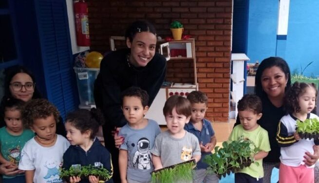 Prefeitura de São Sebastião inicia novo ciclo do projeto ‘Horta para Todos’ na Creche de Barequeçaba e CAPS-AD