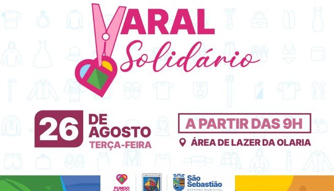 Fundo Social promove Varal Solidário na terça-feira no Olaria