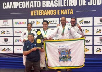 Judocas veteranos de São Sebastião brilham no Brasileiro e jovens no Circuito do Litoral