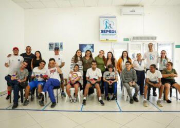 Alunos da Apae participam da vivência ‘Bocha para Todos’ em São Sebastião