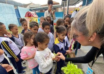 Prefeitura de São Sebastião implementa projeto ‘Horta para Todos’ na E.M Meire Vasques dos Santos, no Itatinga