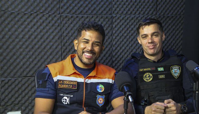 Pod da PrefSS aborda segurança e proteção com gestores da Defesa Civil e Polícia Municipal