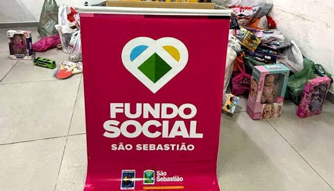 Fundo Social de São Sebastião recebe mais de 700 brinquedos da Secretaria de Esportes