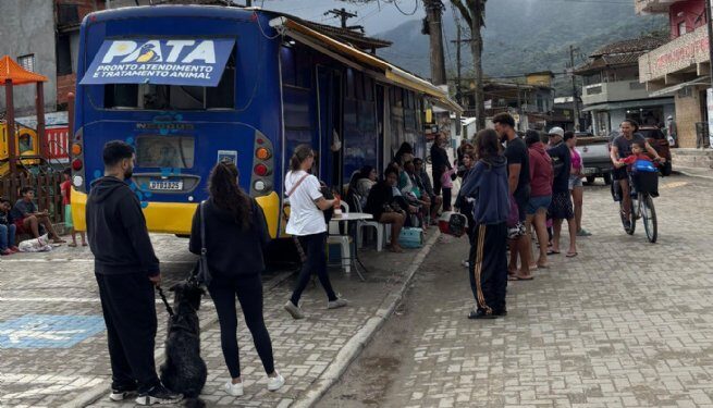 PATA Móvel atende pets para castração e consultas em Barequeçaba
