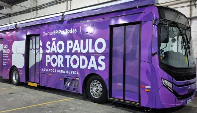 Ônibus SP Por Todas chega em São Sebastião em outubro com serviços de acolhimento e proteção as mulheres
