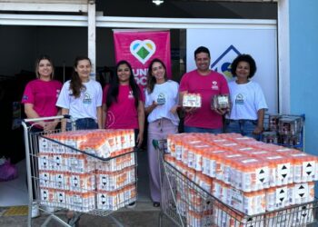 Fundo Social de São Sebastião recebe doação de 10 mil desodorantes do Fundo Social de Caraguatatuba