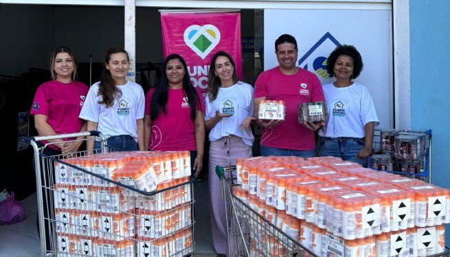 Fundo Social de São Sebastião recebe doação de 10 mil desodorantes do Fundo Social de Caraguatatuba