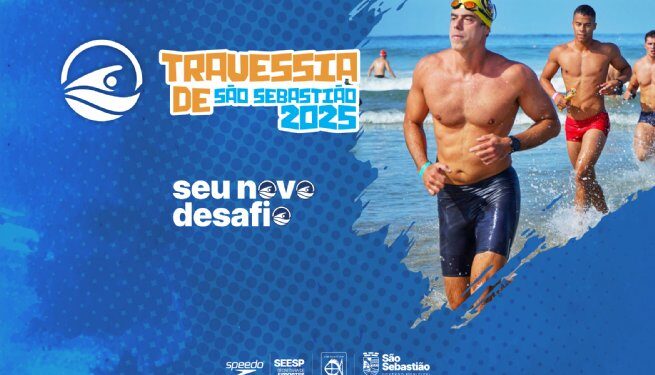 Travessia de São Sebastião tem prova de 2.500 metros em águas abertas neste domingo