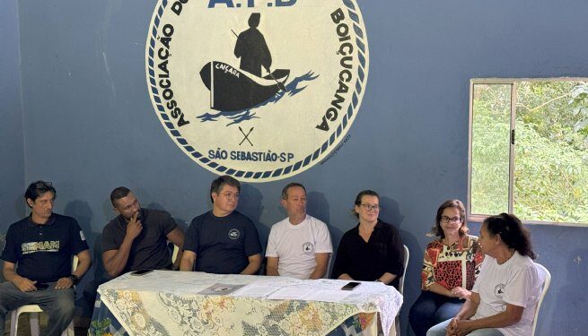 Prefeitura e pescadores de São Sebastião recebem visita técnica do Ministério da Pesca e Aquicultura
