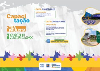 Mais de 500 profissionais de São Sebastião participam de capacitação TEA e visita técnica ao Centro de Treinamento Paralímpicos Brasileiro