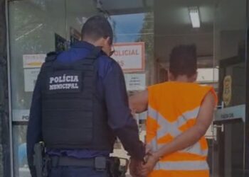 Polícia Municipal localiza assaltante após roubo moto, agressão à vítima e acidente