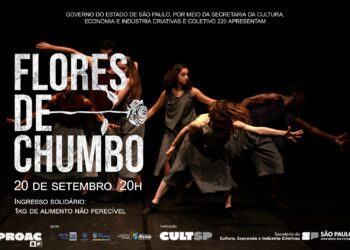 Teatro Municipal recebe neste sábado o espetáculo de dança ‘Flores de Chumbo’