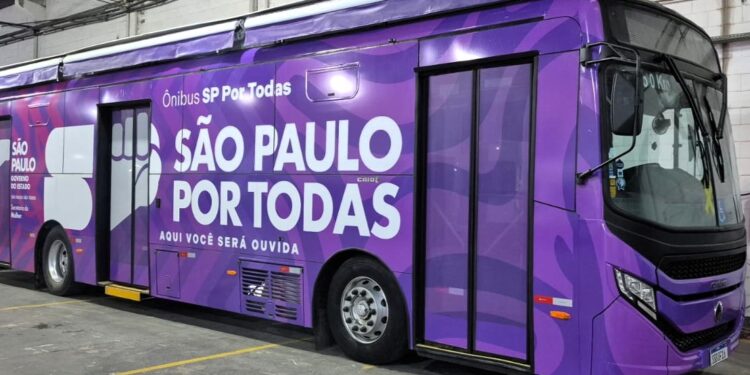 Ônibus SP Por Todas chega em São Sebastião em outubro com serviços de acolhimento e proteção as mulheres