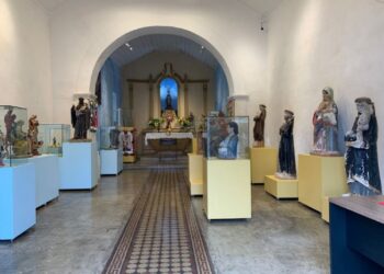 Após 45 anos, imagem sacra de São Sebastião retorna à Capela de São Gonçalo