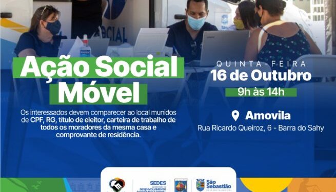 Prefeitura de São Sebastião realiza Ação Social Móvel na Vila Sahy