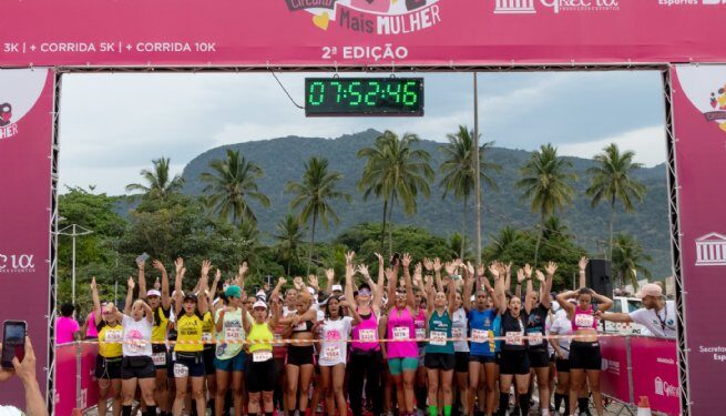 Retirada dos kits do Circuito Mais Mulher ocorre na Casa de Cultura no sábado