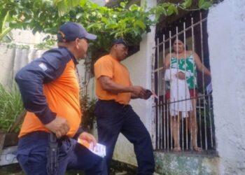 Defesa Civil realiza simulado de evacuação de área de risco na Topolândia/Olaria