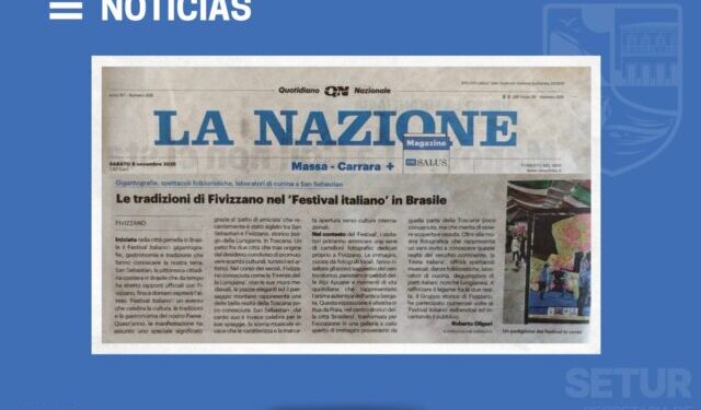 Festival Italiano de São Sebastião ganha destaque em jornal italiano