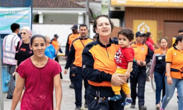 Último simulado da Defesa Civil chega a Maresias na quarta-feira