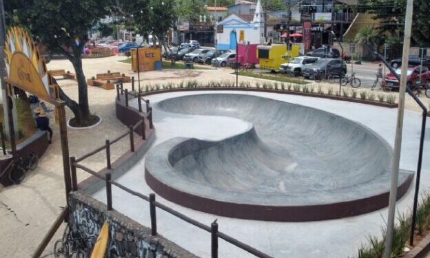 Prefeitura de Sebastião entrega obras de revitalização da Praça do Surf, em Maresias, nesta quinta-feira