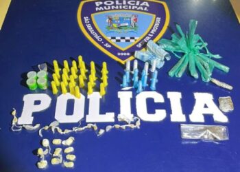 Ação preventiva da Polícia Municipal resulta em apreensão de drogas na Baleia Verde