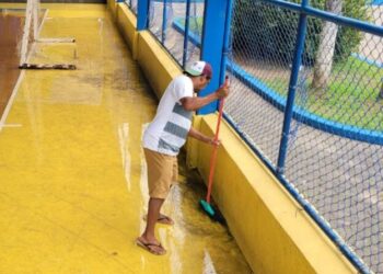 Prefeitura de São Sebastião melhora infraestrutura esportiva com reforma do CAE da Barra do Una, na Costa Sul