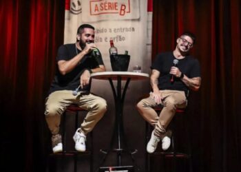 Humoristas Dihh Lopes e Márcio Donato apresentam stand-up ‘A Série B’ em São Sebastião