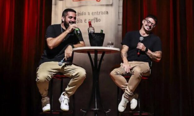Humoristas Dihh Lopes e Márcio Donato apresentam stand-up ‘A Série B’ em São Sebastião
