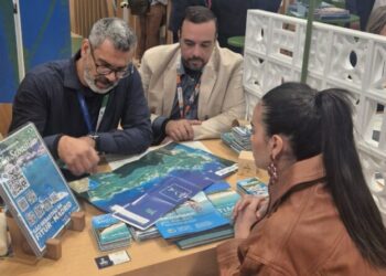 Município de São Sebastião apresenta destino em Feira Internacional de Turismo realizada na Espanha
