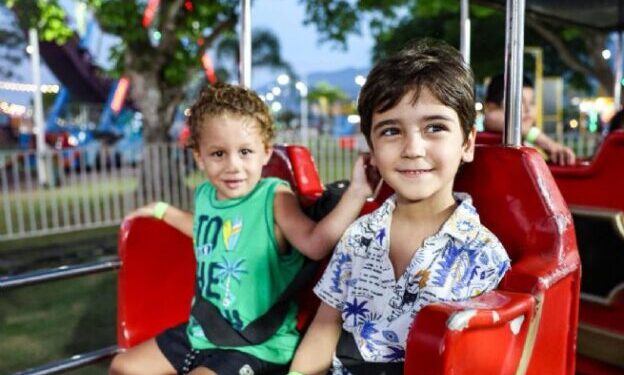 Fundo Social de São Sebastião realiza Parquinho Solidário com acesso gratuito e arrecadação de alimentos