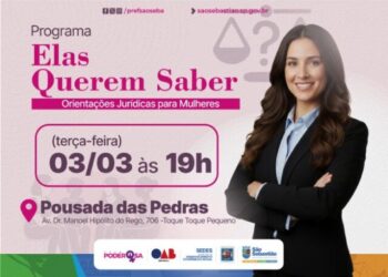 Projeto ‘Elas Querem Saber’ leva orientações jurídicas e acolhimento a Toque-Toque Pequeno no mês das mulheres