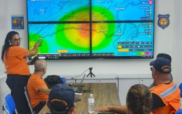 Defesa Civil Nacional alerta para risco de chuvas intensas de quinta-feira a sábado