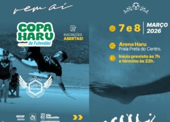 Inscrições para Copa Arena Haru de Futevôlei estão disponíveis e prometem festival de lances acrobáticos