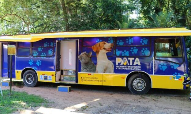  PATA Móvel percorre bairros da Costa Sul em março para realizar castrações e consultas veterinárias com os pets da região