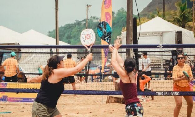 Prefeitura de São Sebastião apoia etapa de abertura do Circuito São Sebá Open de Beach Tennis no Arrastão