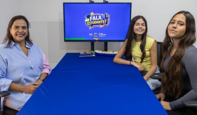 Podcast ‘Fala, Estudante’ estreia 2ª temporada com participação da secretária da Educação, Marta Braz