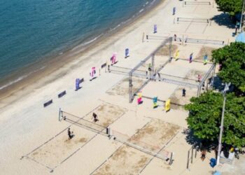 Circuito de Beach Tennis reúne 250 atletas da modalidade e movimenta Praia do Arrastão