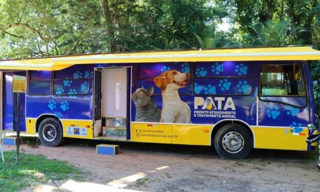 PATA Móvel volta a atender animais de bairros da Costa Sul de São Sebastião no mês de abril
