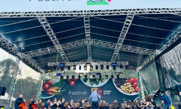 Banda Municipal de São Sebastião leva tradição e diversidade musical ao Festival Sabor de São Paulo