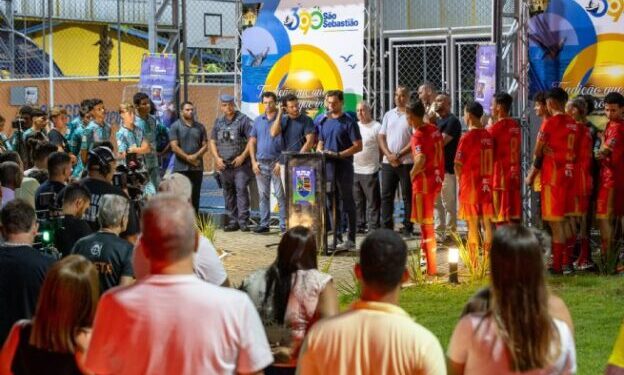 Prefeitura de São Sebastião entrega complexo esportivo da Enseada 100% revitalizado