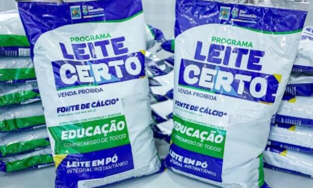 Programa Leite Certo começa nas escolas e garante economia de quase R$ 10 milhões aos cofres públicos