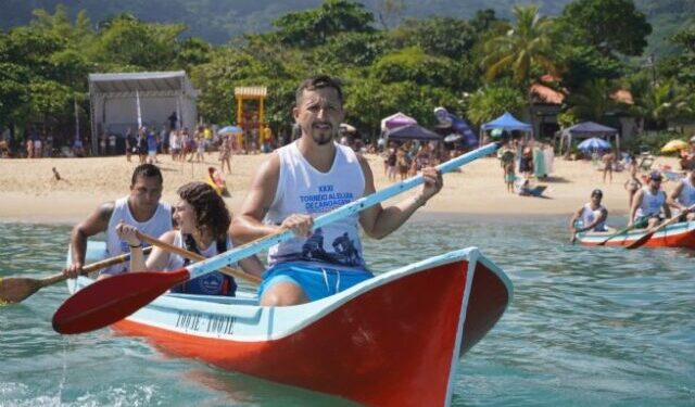 Torneio Aleluia de Canoagem reúne atletas e valoriza tradição no sábado de aleluia em São Sebastião