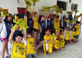 Prefeitura e Instituto Supereco promovem oficina de Páscoa sustentável em São Sebastião